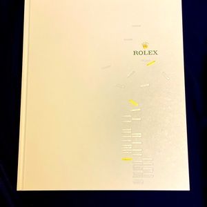 Hard cover Rolex Holiday Season catalog 2018